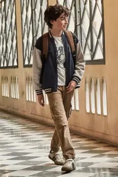 Mayoral pantaloni copii culoarea bej, 7559 imagine