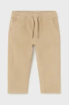 Mayoral pantaloni copii culoarea bej, neted, 2537 imagine
