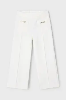 Mayoral pantaloni copii culoarea bej, neted, 3552 imagine