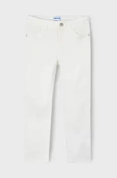 Mayoral pantaloni copii culoarea bej, neted, 3553 imagine