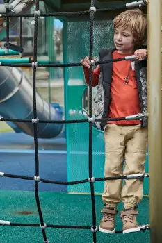 Mayoral pantaloni copii culoarea bej, uni, 4558 imagine