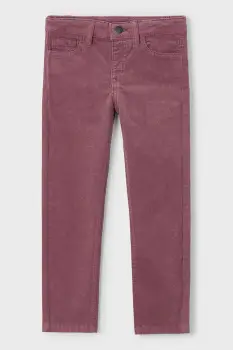 Mayoral pantaloni copii culoarea bordo, 571 imagine