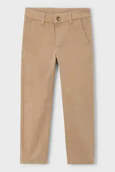 Mayoral pantaloni copii culoarea galben, uni, 513 imagine