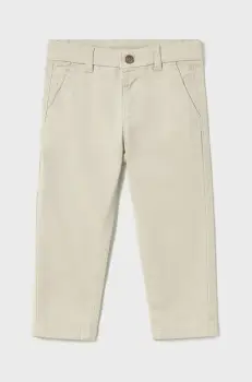Mayoral pantaloni copii culoarea gri, neted, 522 imagine