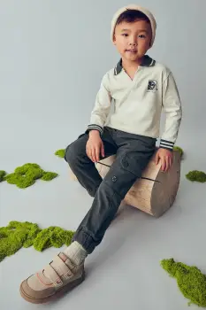 Mayoral pantaloni copii culoarea negru, uni, 4557 imagine