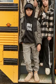 Mayoral pantaloni copii culoarea verde, 7562 imagine