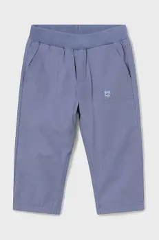 Mayoral pantaloni copii g?adkie na podszewce culoarea gri, neted, 2539 imagine