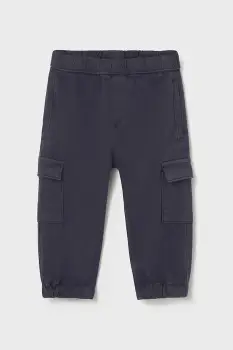 Mayoral pantaloni copii Joggery cargo culoarea bleumarin, uni, 2506 imagine