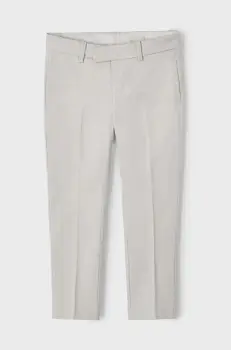 Mayoral pantaloni copii slim culoarea bej, neted, 3565 imagine