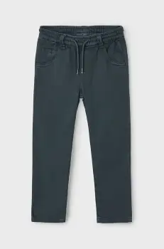 Mayoral pantaloni copii soft culoarea negru, neted, 3572 imagine