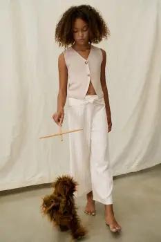 Mayoral pantaloni cu amestec de in pentru copii imagine