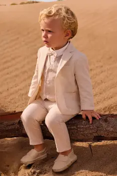 Mayoral pantaloni cu amestec de in pentru copii imagine