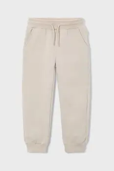 Mayoral pantaloni de trening pentru copii culoarea bej, 725 imagine