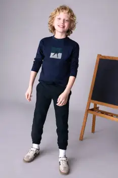 Mayoral pantaloni de trening pentru copii culoarea negru, 705 imagine