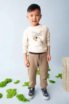 Mayoral pantaloni de trening pentru copii culoarea verde, 4559 imagine