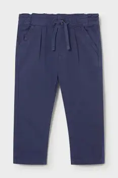 Mayoral pantaloni din amestec de in pentru bebe imagine