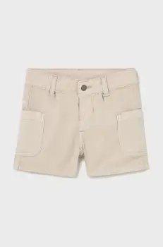 Mayoral pantaloni scurti copii cargo culoarea gri, talie reglabila, 1245 imagine