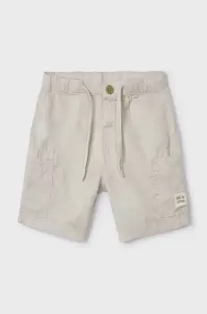 Mayoral pantaloni scurti copii culoarea bej imagine