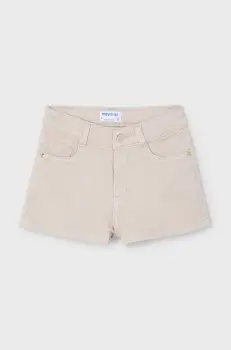 Mayoral pantaloni scurti copii culoarea bej, neted, 234 imagine