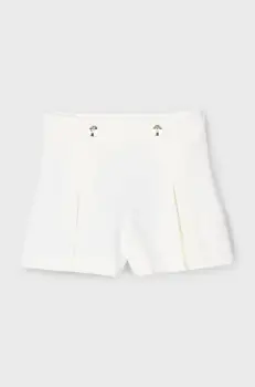 Mayoral pantaloni scurti copii culoarea bej, neted, 3201 imagine