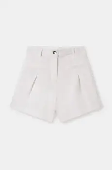 Mayoral pantaloni scurti copii culoarea bej, neted, 6214 imagine