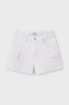 Mayoral pantaloni scurti copii culoarea bej, neted, 6218 imagine