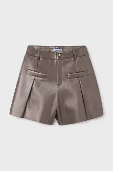 Mayoral pantaloni scurti copii culoarea bej, neted, 7213 imagine