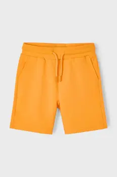 Mayoral pantaloni scurti copii culoarea portocaliu, 611 imagine
