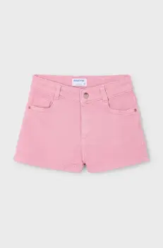 Mayoral pantaloni scurti copii culoarea roz, neted, 234 imagine