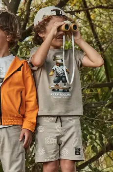 Mayoral pantaloni scurti copii culoarea verde, 3224 imagine