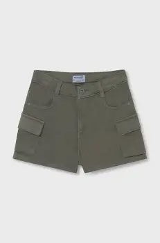 Mayoral pantaloni scurti copii culoarea verde, neted, 6218 imagine