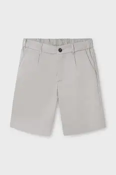 Mayoral pantaloni scurti copii slim culoarea bej, 6201 imagine