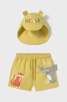 Mayoral pantaloni scurti culoarea verde, 1647 imagine