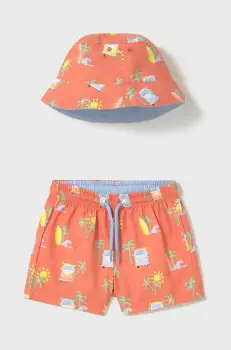 Mayoral pantaloni scurti de baie copii culoarea portocaliu, 1646 imagine