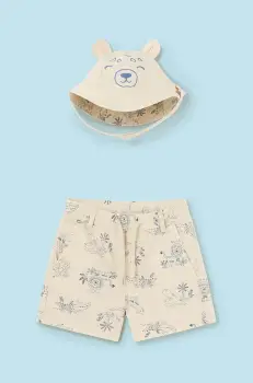 Mayoral pantaloni scurti de baie pentru bebelusi culoarea bej imagine