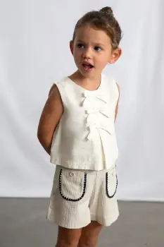 Mayoral pantaloni scurti de in pentru copii imagine