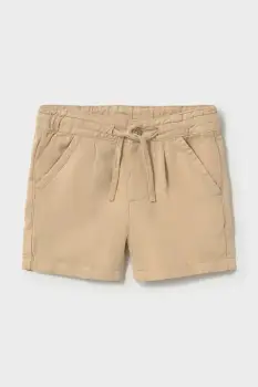 Mayoral pantaloni scurti din amestec de in pentru copii imagine