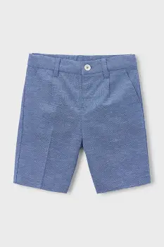 Mayoral pantaloni scurti din amestec de in pentru copii imagine
