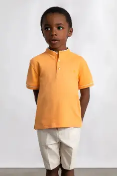 Mayoral pantaloni scurti din amestec de in pentru copii imagine