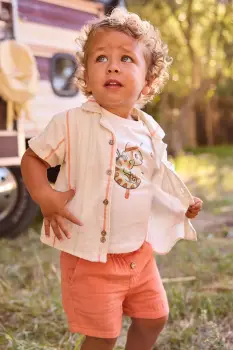 Mayoral pantaloni scurti din bumbac pentru copii imagine