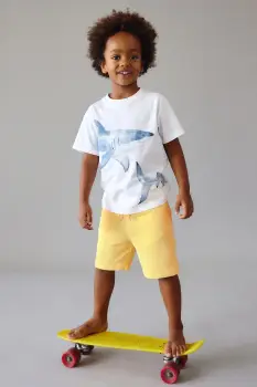 Mayoral pantaloni scurti din bumbac pentru copii imagine