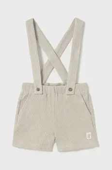 Mayoral pantaloni scurti din bumbac pentru copii culoarea bej, 1243 imagine