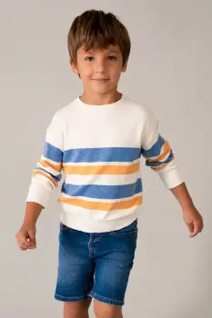 Mayoral pantaloni scurti din denim pentru copii imagine