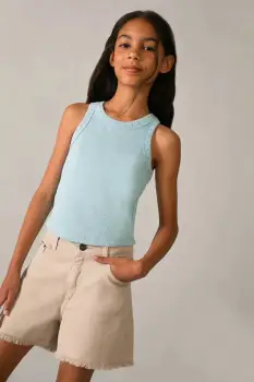 Mayoral pantaloni scurti din denim pentru copii imagine