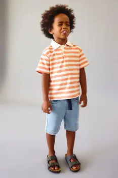 Mayoral pantaloni scurti din denim pentru copii imagine