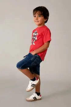 Mayoral pantaloni scurti din denim pentru copii imagine