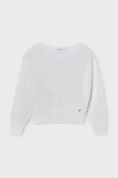 Mayoral pulover copii culoarea alb, 6349 imagine