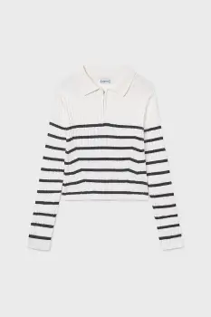 Mayoral pulover copii culoarea alb, light, 7195 imagine