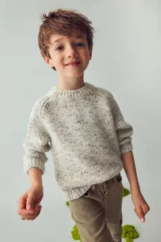 Mayoral pulover copii culoarea bej, 4378 imagine