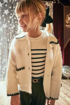 Mayoral pulover copii culoarea bej, light, 4436 imagine